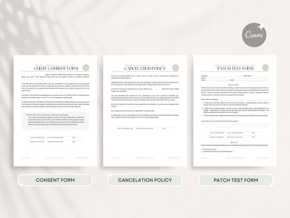 Brow Consent Forms
