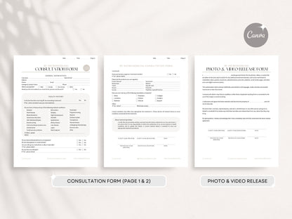 RF Microneedling Consent Forms