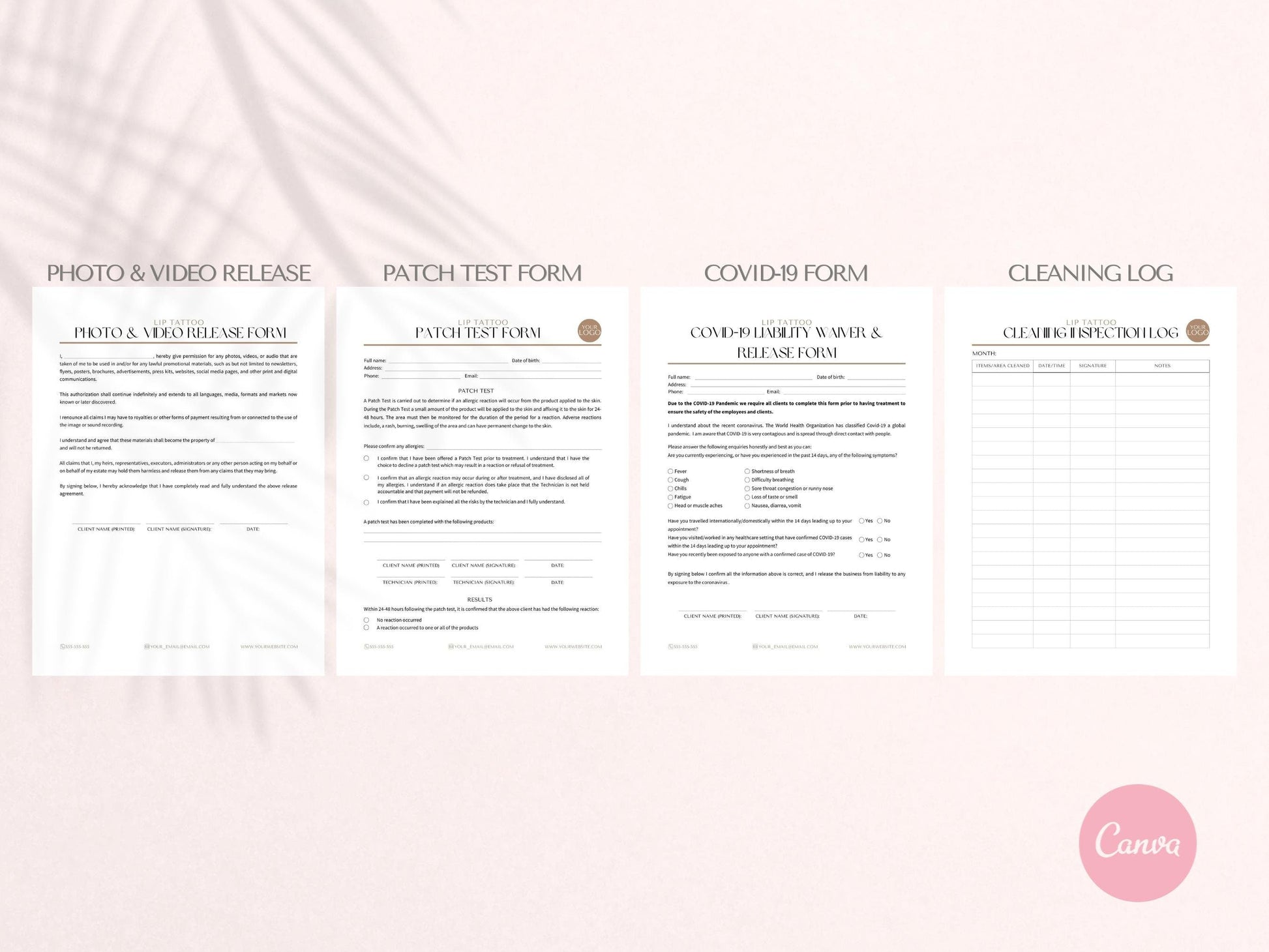 lip blush template