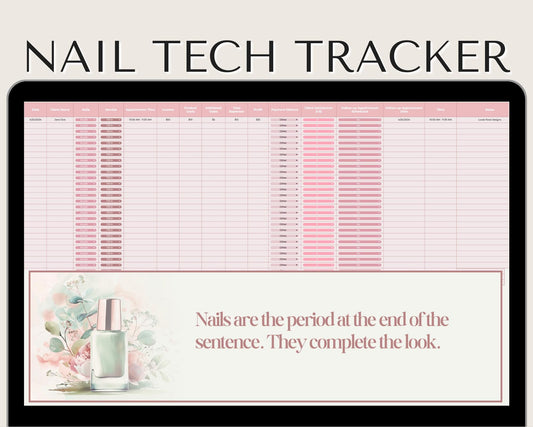 nail tech tracker