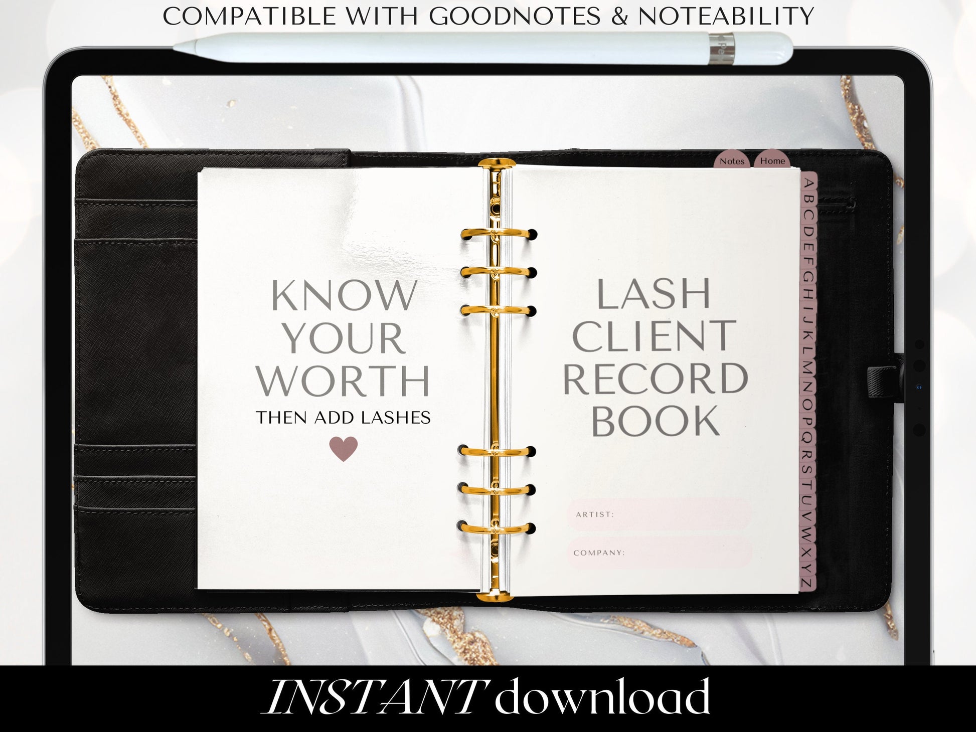 Lash Client Record Book Digital Lash Consent Form Digital Lash Tech Client Record Lash Extension Consent Form Lash Aftercare Client Record
