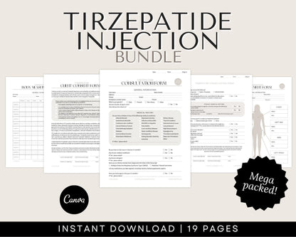 Tirzepatide injection consent forms
