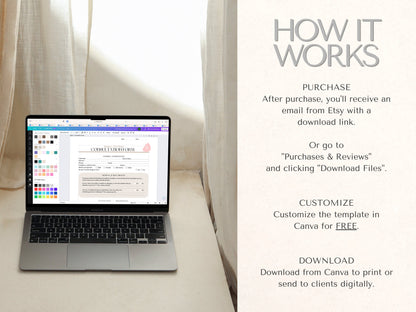 Boho Invoice Template