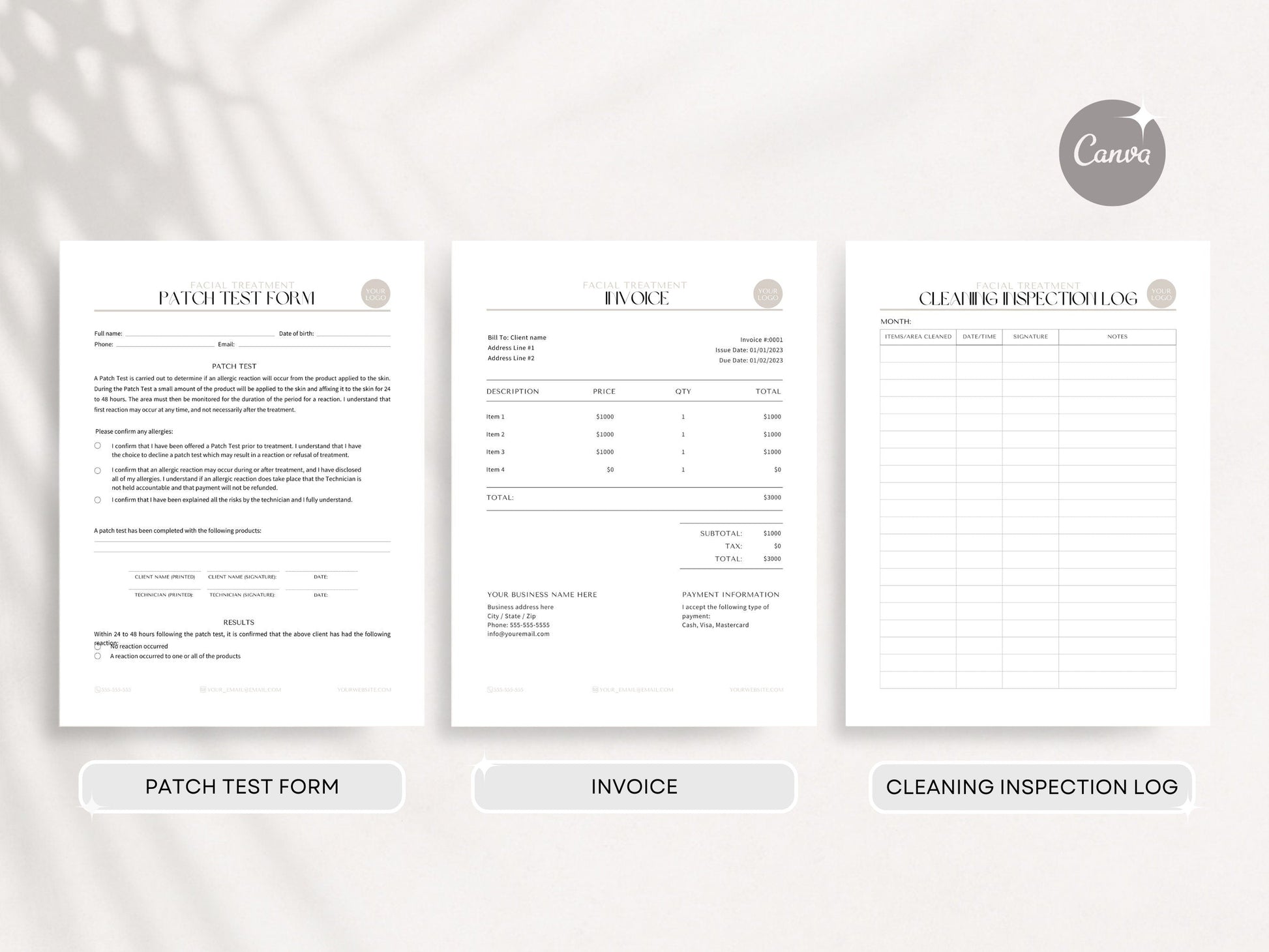 skin analysis form esthetician, skin analysis form