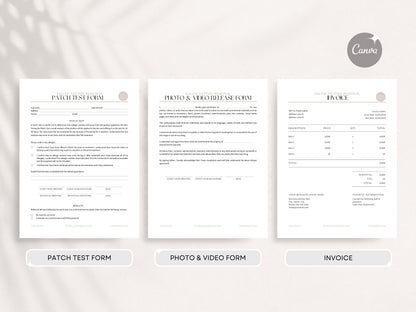 Saline Tattoo Consent Forms