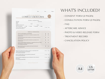 Laser Hair Removal Forms