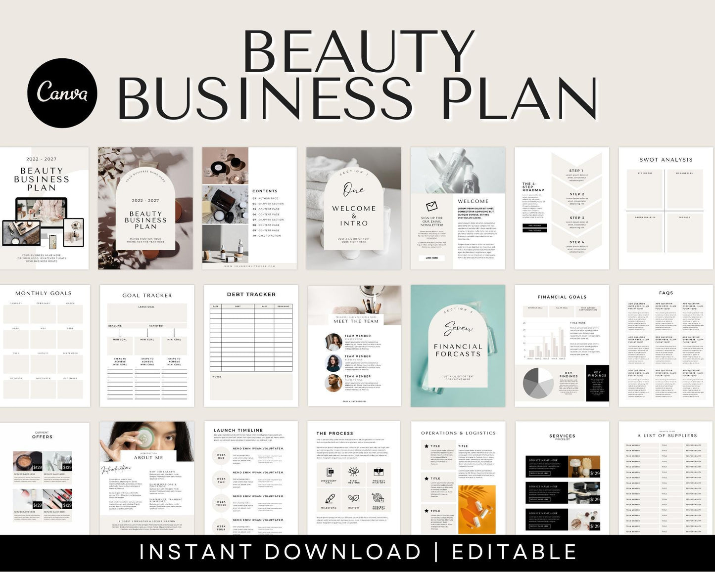Beauty business plan