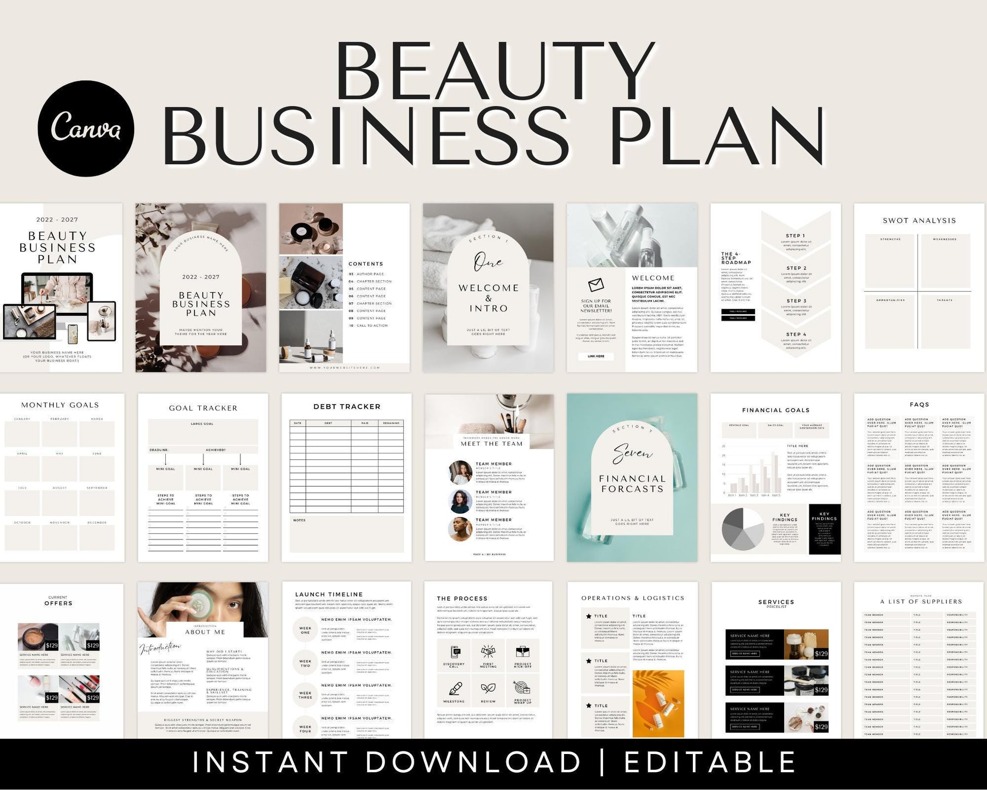 Beauty business plan