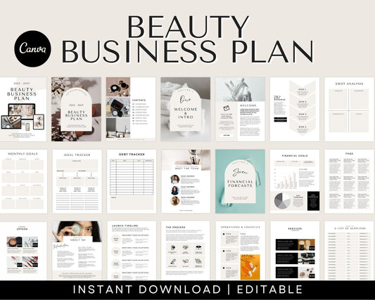 Beauty business plan
